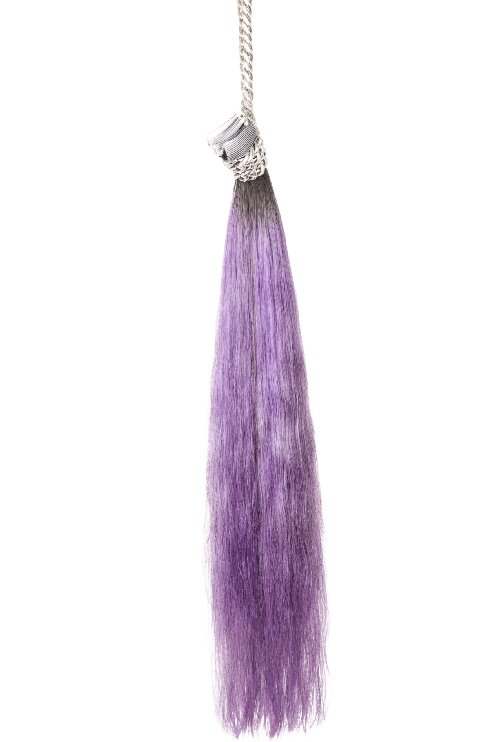 Ash Lavender + Jet Black Root